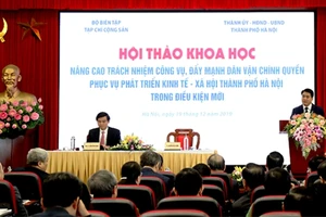 Chủ tịch UBNDTP Hà Nội chỉ rõ nhiều thói hư của cán bộ cấp dưới 