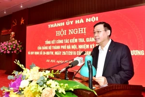 Hà Nội kỷ luật 59 tổ chức đảng và trên 3.100 đảng viên