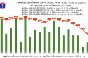 Mùng 2 Tết Nhâm Dần, số ca mắc mới Covid-19 giảm mạnh