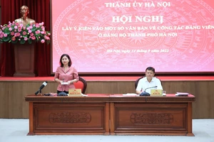 Hà Nội lập đề án rà soát, sàng lọc đưa đảng viên không còn đủ tư cách ra khỏi Đảng