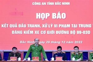 Khởi tố 14 bị can ở Trung tâm Đăng kiểm 99-03 Bắc Ninh