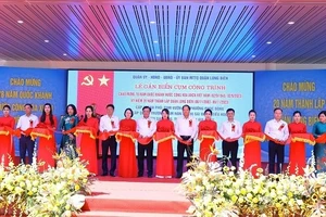 Nhiều công trình công ích tại Hà Nội được khánh thành dịp Quốc khánh 2-9
