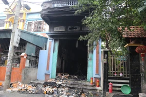 Vĩnh Phúc: Cháy nhà ở thị trấn Thổ Tang, 3 người thiệt mạng