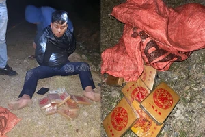 Nhận đơn hàng từ Myanmar, nam thanh niên “ship” 8 bánh heroin 