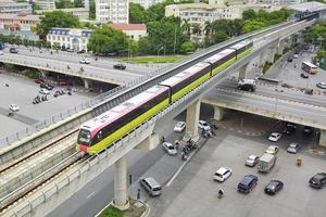 Hà Nội đặt mục tiêu 2 năm tới sẽ hoàn thành 100km đường sắt đô thị