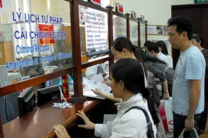 Từ ngày 22-4, Hà Nội cấp phiếu lý lịch tư pháp điện tử cho công dân trên VneID