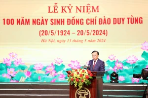 Hà Nội kỷ niệm trọng thể 100 năm ngày sinh đồng chí Đào Duy Tùng