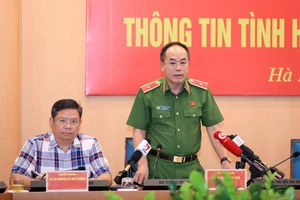 Thiếu tướng Nguyễn Thanh Tùng thông tin nguyên nhân vụ cháy nhà trọ ở Trung Kính làm 14 người chết