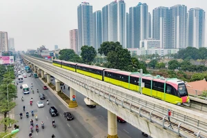 Khai thác thương mại đoạn trên cao tuyến đường sắt Nhổn - Ga Hà Nội 