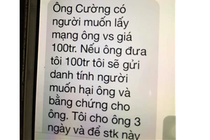 Chánh Văn phòng Đoàn ĐBQH tỉnh Quảng Trị bị nhắn tin đe dọa tống tiền