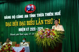 Thượng tá Nguyễn Thanh Tuấn được bầu làm Bí thư Đảng ủy Công an Thừa Thiên – Huế