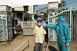Thừa Thiên - Huế: Diễn tập bầu cử tại cụm dân cư cách ly chống dịch Covid-19 
