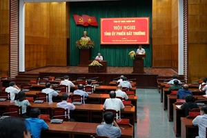 Hội nghị Tỉnh ủy Thừa Thiên - Huế bầu đồng chí Nguyễn Văn Phương làm Phó Bí thư Tỉnh ủy
