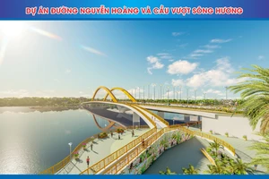 Hơn 2.281 tỷ đồng xây cầu vượt qua sông Hương