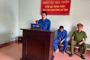 Bị cáo Phan Văn An tại phiên tòa xét xử sơ thẩm
