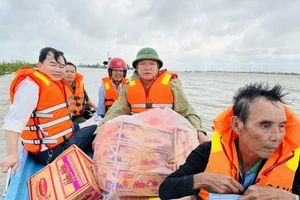 Ban Chỉ đạo quốc gia về Phòng, chống thiên tai kiểm tra công tác ứng phó mưa lũ tại Thừa Thiên Huế