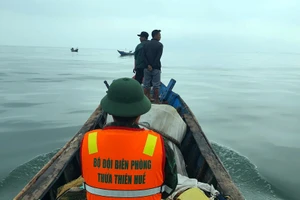 Huy động lực lượng tìm kiếm một ngư dân bị mất tích tại Thừa Thiên Huế