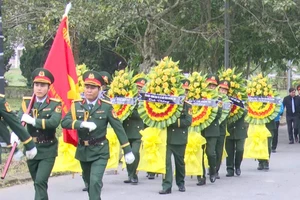 Thiêng liêng lễ truy điệu và an táng 11 liệt sĩ tại Quảng Trị