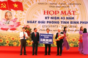 Kỷ niệm 43 năm Ngày giải phóng tỉnh Bình Phước