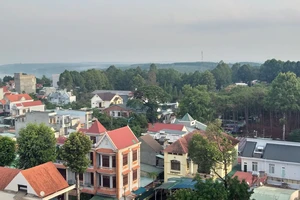 Trung tâm thị xã Phước Long.