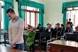 Bị cáo Hoàng Xuân Hải tại phiên tòa