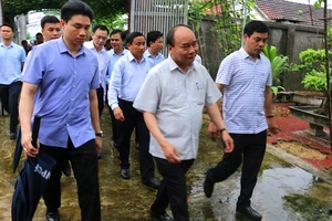 Thủ tướng Chính phủ kiểm tra mô hình nông thôn mới ở Hà Tĩnh
