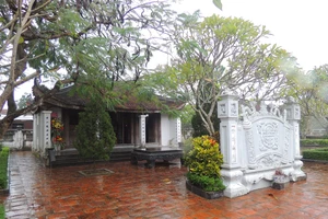 Khu di tích Nguyễn Công Trứ tại huyện Nghi Xuân, tỉnh Hà Tĩnh