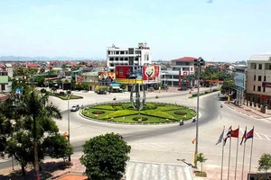 Một góc trung tâm Thành phố Hà Tĩnh