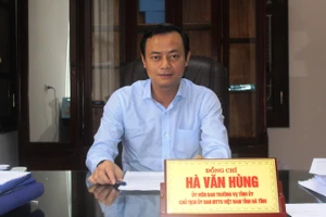 Ông Hà Văn Hùng, Chủ tịch UBMTTQ tỉnh Hà Tĩnh