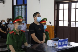Bị cáo Trần Minh Trường tại phiên tòa