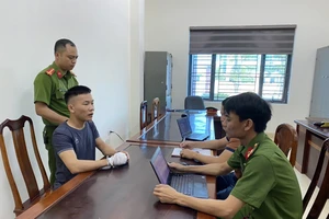 Cơ quan điều tra làm việc với đối tượng Nguyễn Minh Toàn