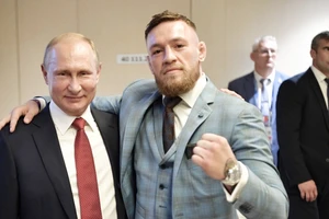 McGregor và Tổng thống Putin. Ảnh Instagram nhân vật.