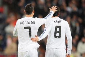 Kaka cho rằng Ronaldo rất thân thiện với bạn bè thời còn ở Real. Ảnh: Getty Images