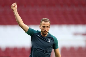 Harry Kane cho thấy đã sẵn sàng trở lại. Ảnh: Getty Images