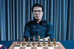 Lê Quang Liêm đang thi đấu giải Airthings Masters 2022 trực tuyến. Ảnh: Conditions