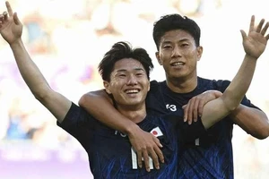 Olympic Nhật Bản là đội thắng đậm nhất tại lượt 1 vòng bảng môn bóng đá nam khi đánh bại Paraguay với tỷ số 5-0