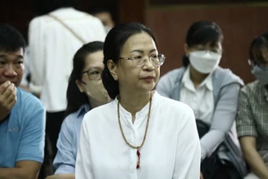 Cựu Cục phó Cục Thuế TPHCM Nguyễn Thị Bích Hạnh tại phiên tòa phúc thẩm