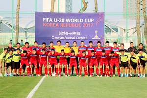 Đội tuyển U.20 Việt Nam tại Cheonan (Hàn Quốc)