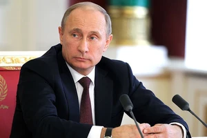 Tổng thống Nga Putin vừa bác bỏ cáo buộc của CIA Ảnh: TASS