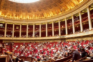 Một phiên họp của Quốc hội Pháp. Ảnh: ALAMY