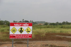 Khởi công xây dựng Dự án xử lý chất độc dioxin tại sân bay Biên Hòa