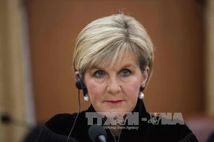  Ngoại trưởng Julie Bishop đảm nhận vị trí Phó Thủ tướng tạm quyền. (Nguồn TTXVN)