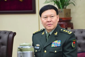 Tướng Trương Dương trong một cuộc họp ở Bắc Kinh năm 2014. Ảnh: REUTERS