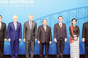 Thủ tướng Nguyễn Xuân Phúc dự Hội nghị Cấp cao đặc biệt ASEAN - Australia Ảnh: TTXVN