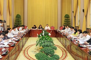 Phiên họp Ban Tổ chức Nhà nước kỷ niệm 70 năm Ngày Chủ tịch Hồ Chí Minh ra Lời kêu gọi thi đua ái quốc