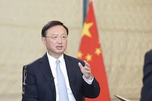 Ủy viên Hội đồng Nhà nước Trung Quốc Dương Khiết Trì. Ảnh: CGTN