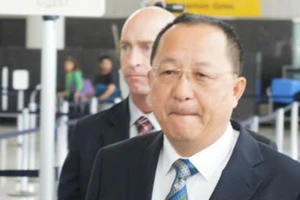 Bộ trưởng Ngoại giao Triều Tiên Ri Yong Ho. Ảnh: YONHAP
