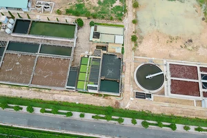 Xử lý nước thải tại Khu công nghệ cao TPHCM Ảnh: CAO THĂNG