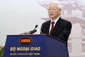 Tổng Bí thư Nguyễn Phú Trọng phát biểu chỉ đạo hội nghị