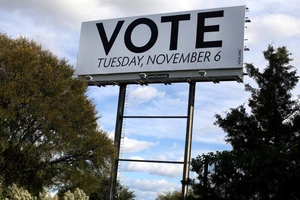 Cuộc bầu cử giữa kỳ tại Mỹ năm nay sẽ diễn ra vào ngày 6-11. Ảnh: REUTERS